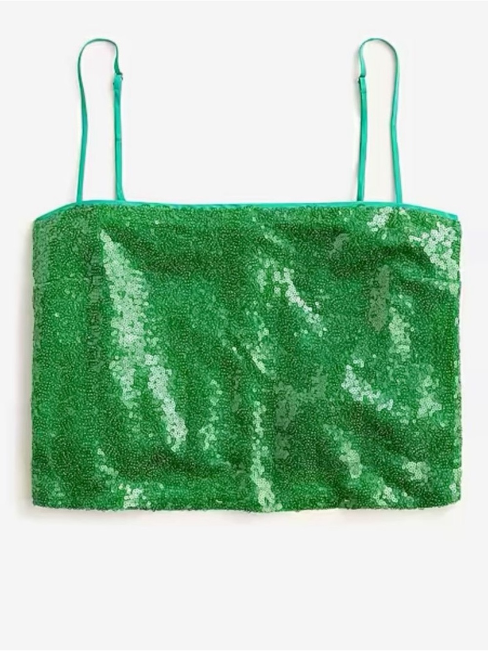 J.Crew Collection Sequin Crop Top